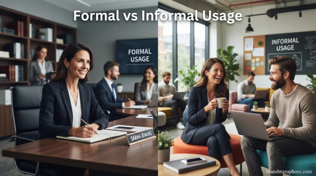 Formal vs Informal Usage