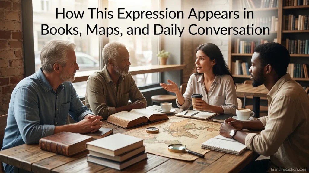 How This Expression Appears in Books, Maps, and Daily Conversation