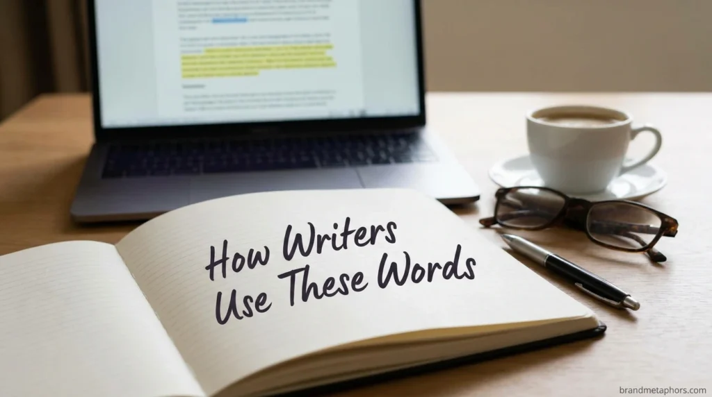 How Writers Use These Words