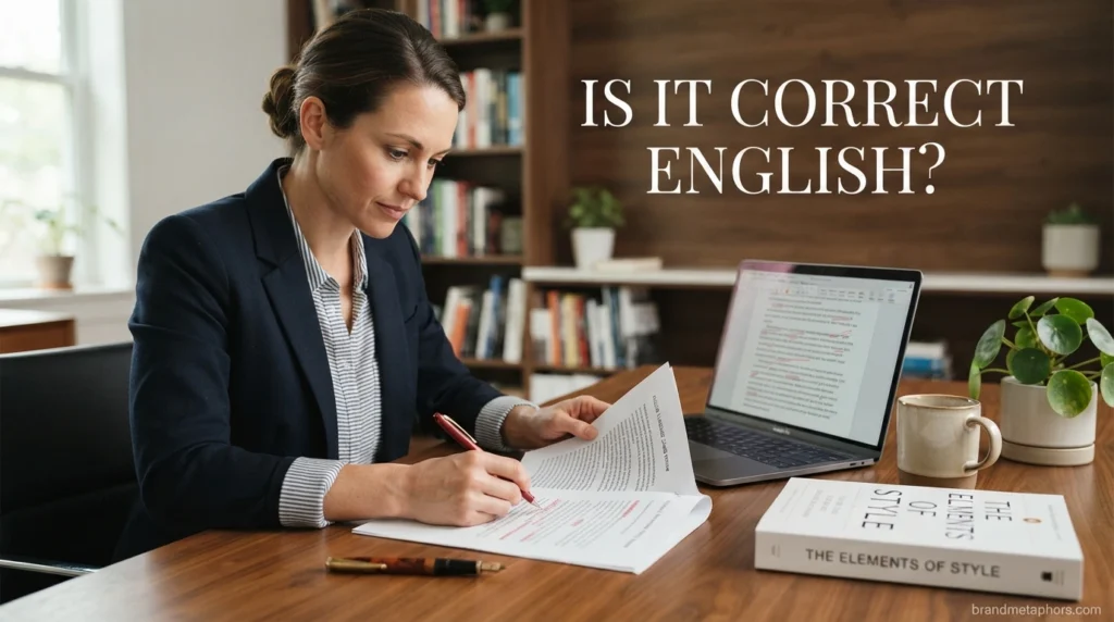 Is It Correct English