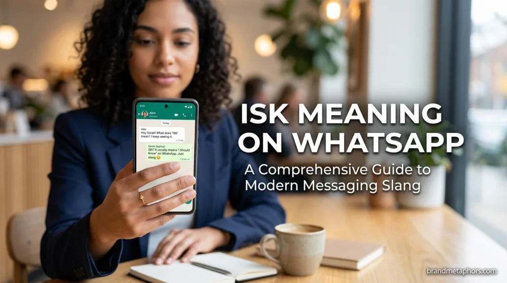 ISK Meaning on WhatsApp