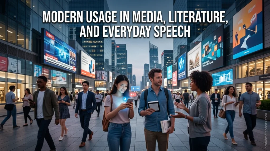 Modern Usage in Media, Literature, and Everyday Speech
