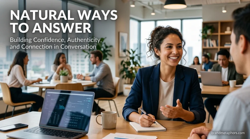Natural Ways to Answer