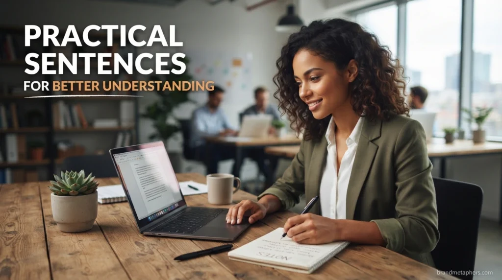 Practical Sentences for Better Understanding