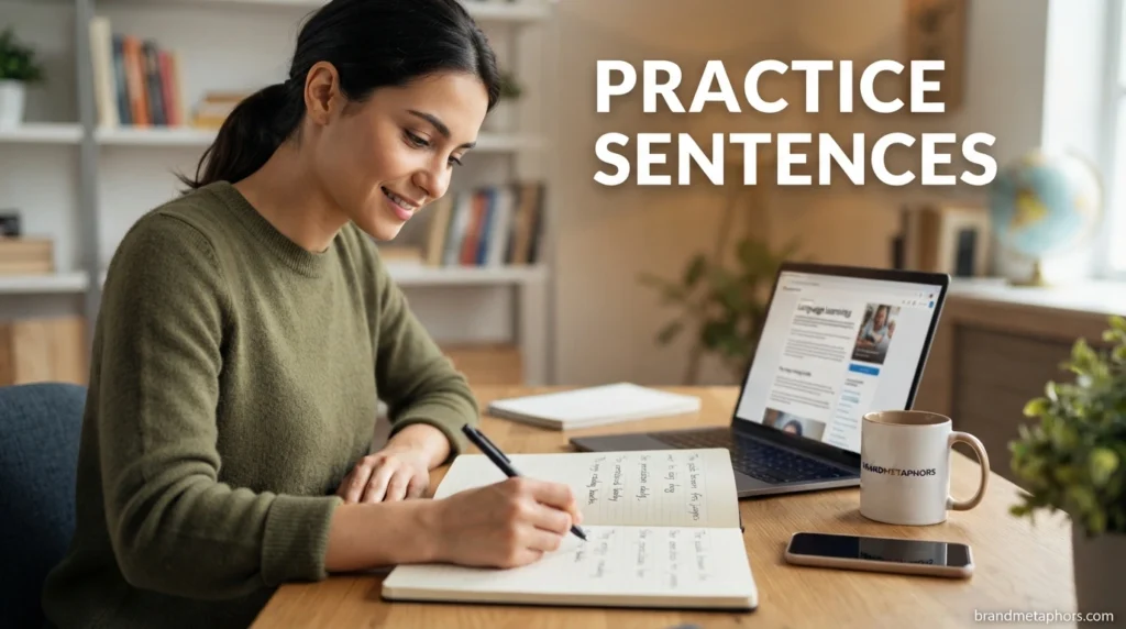 Practice Sentences