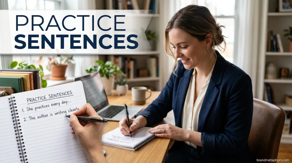 Practice Sentences
