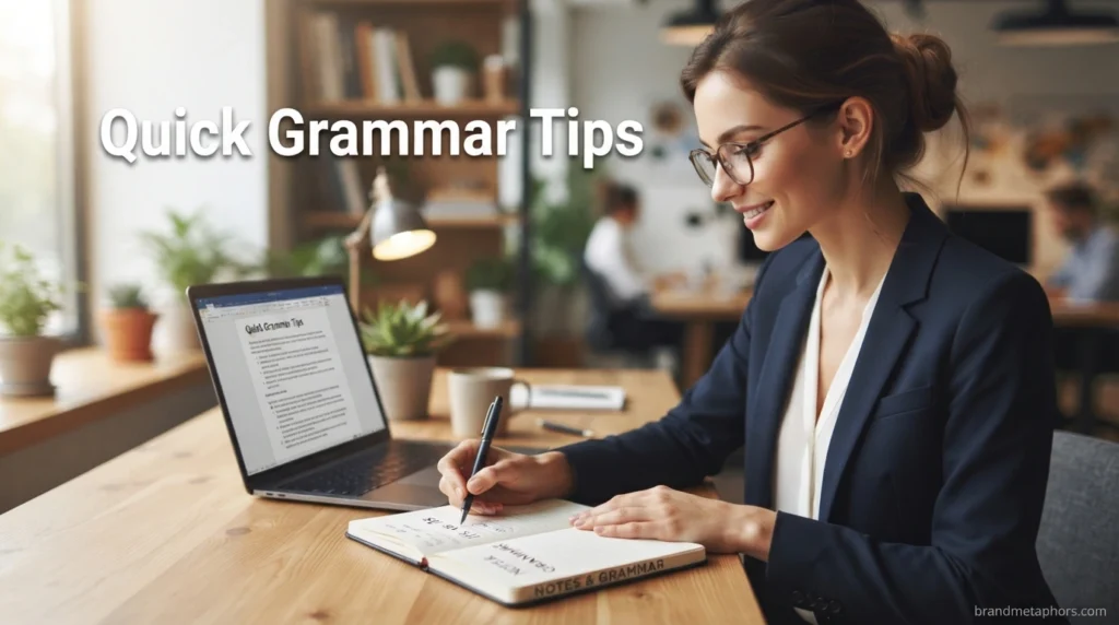 Quick Grammar Tips