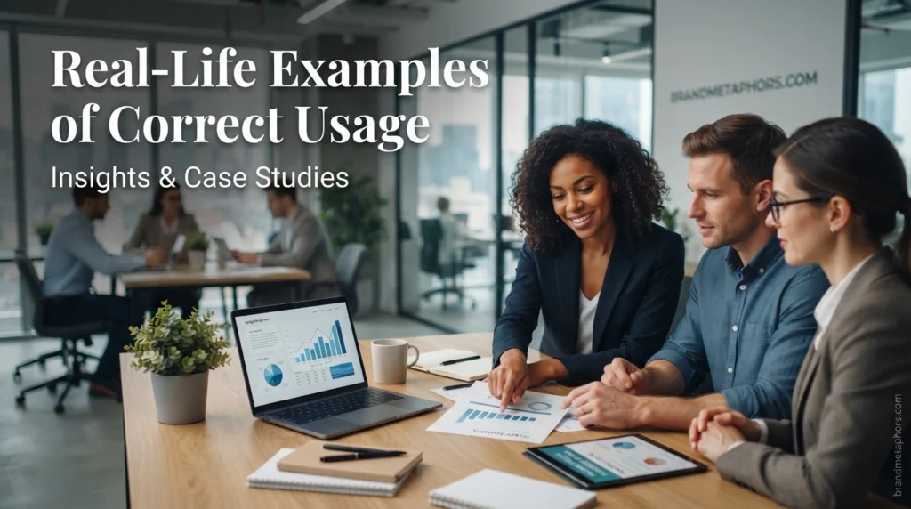 Real-Life Examples of Correct Usage