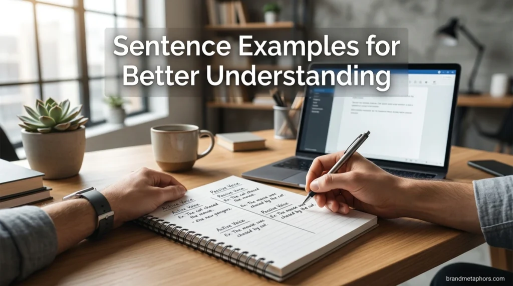 Sentence Examples for Better Understanding