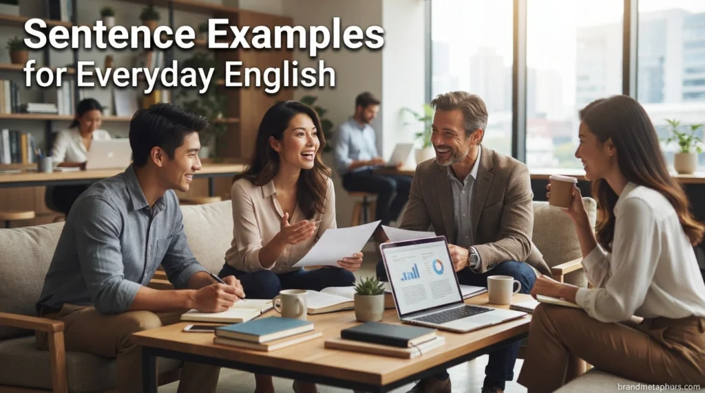 Sentence Examples for Everyday English