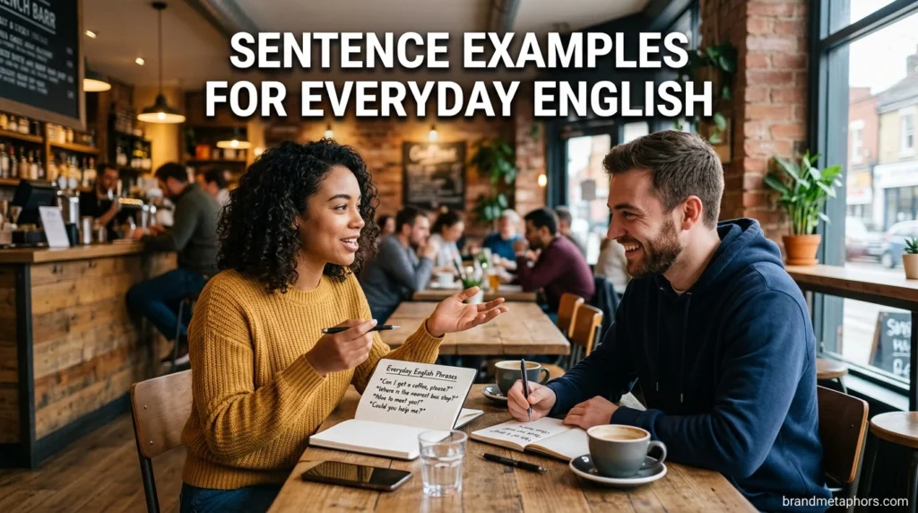 Sentence Examples for Everyday English
