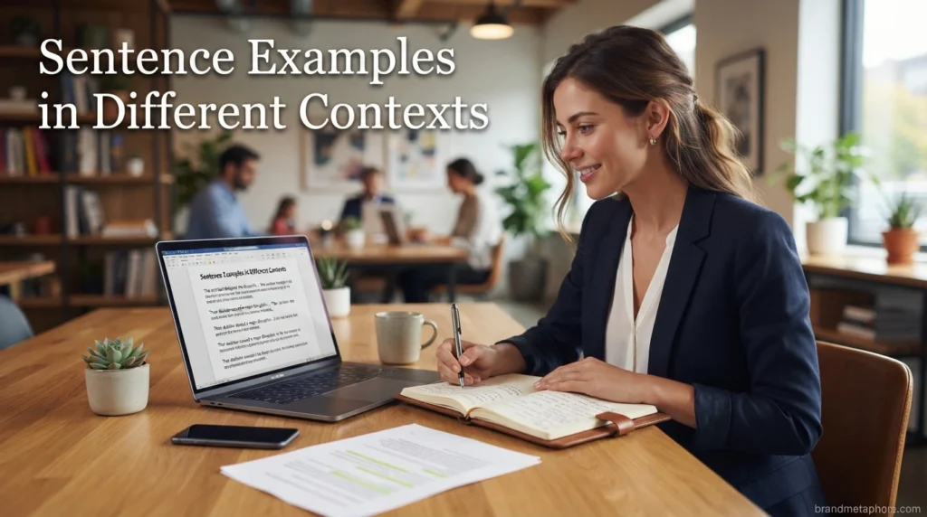 Sentence Examples in Different Contexts