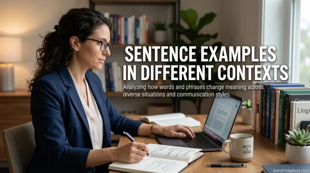 Sentence Examples in Different Contexts
