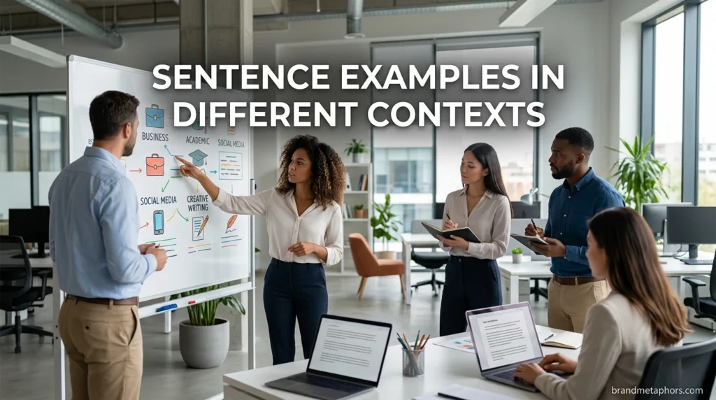 Sentence Examples in Different Contexts