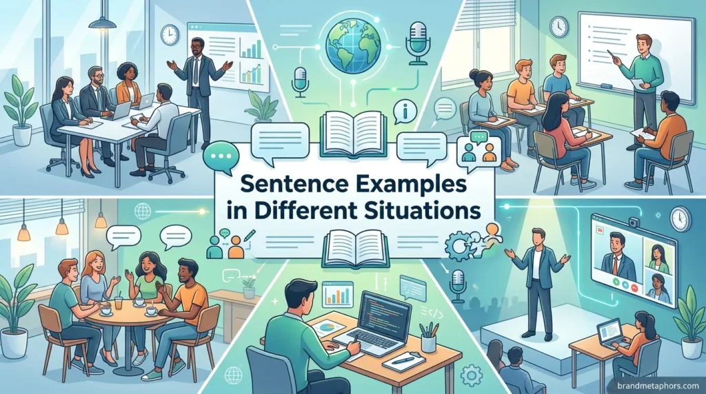 Sentence Examples in Different Situations