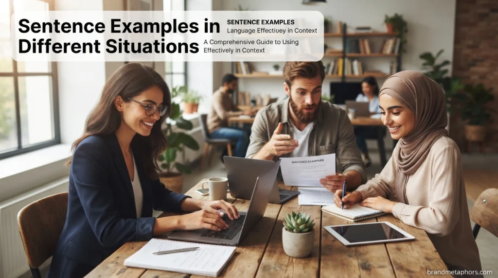 Sentence Examples in Different Situations