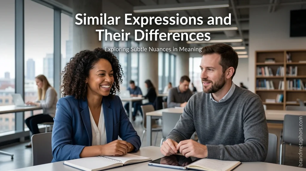 Similar Expressions and Their Differences