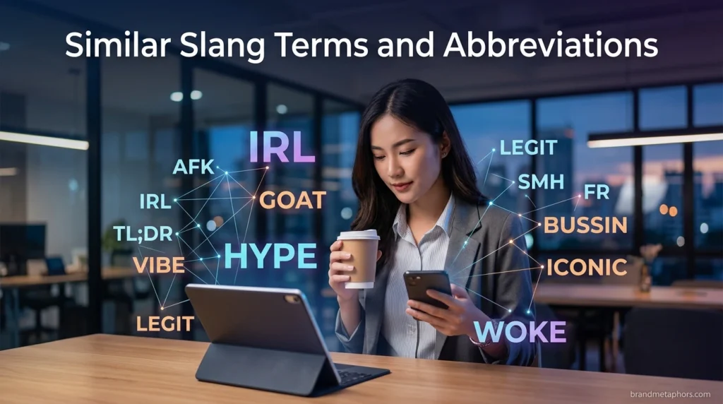 Similar Slang Terms and Abbreviations