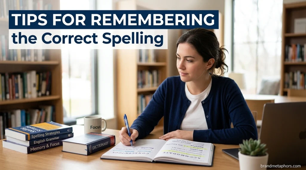 Tips for Remembering the Correct Spelling