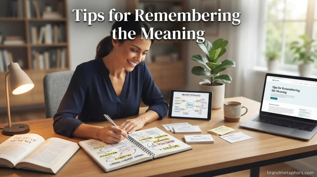 Tips for Remembering the Meaning