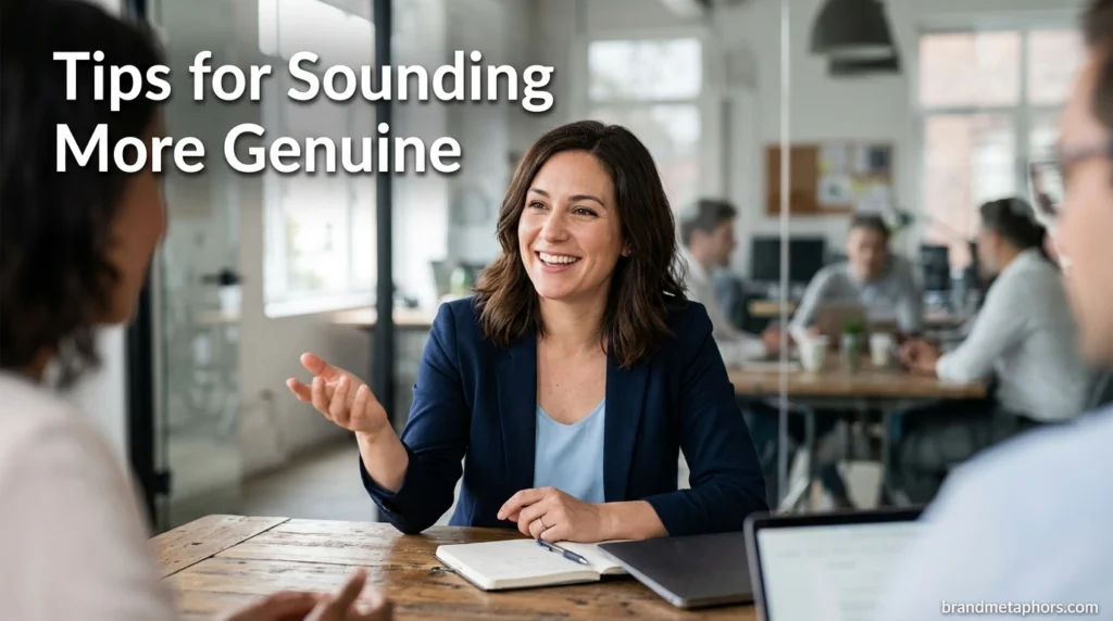 Tips for Sounding More Genuine