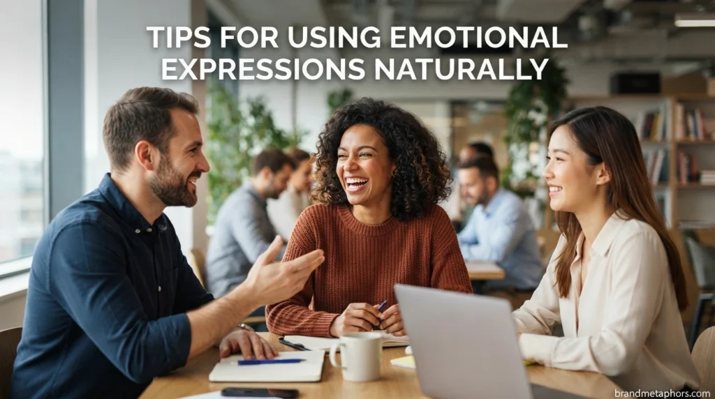Tips for Using Emotional Expressions Naturally