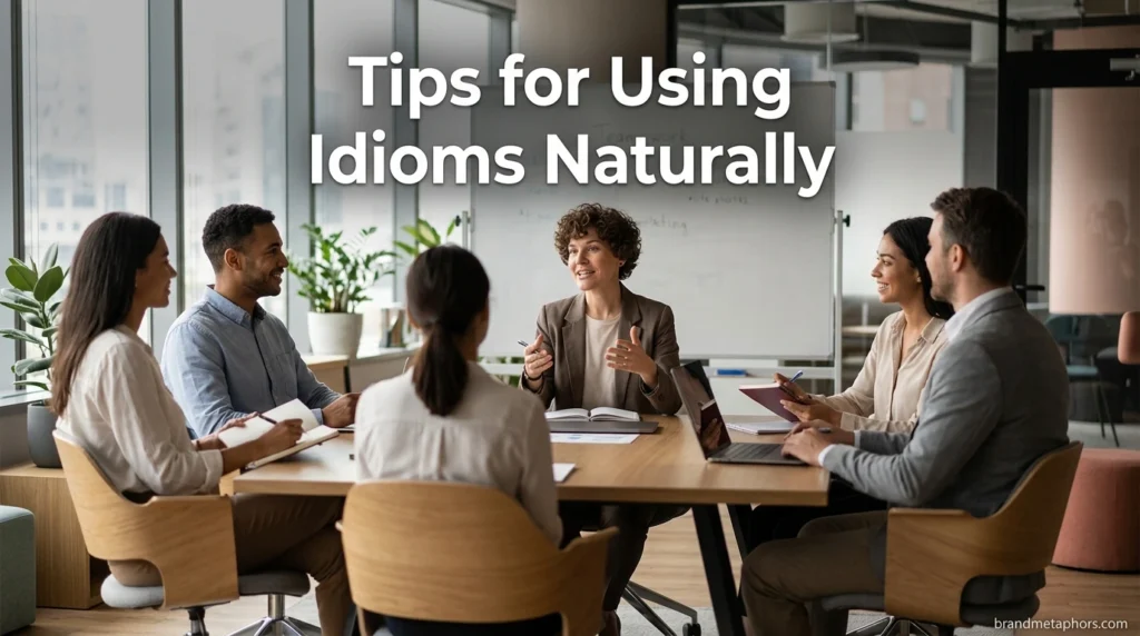 Tips for Using Idioms Naturally