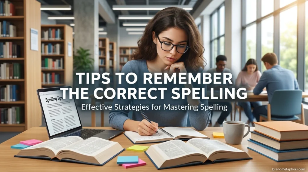 Tips to Remember the Correct Spelling