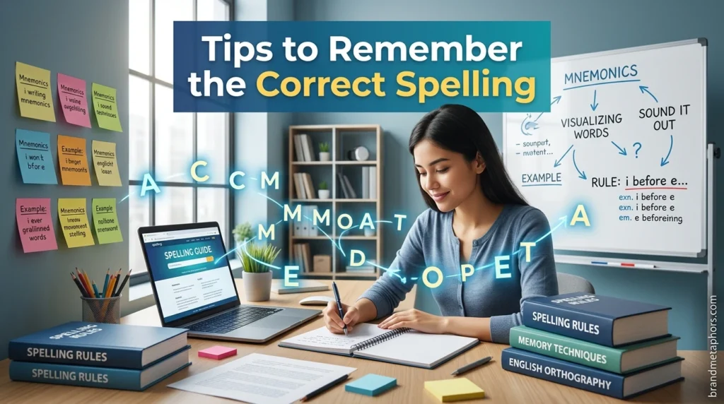 Tips to Remember the Correct Spelling