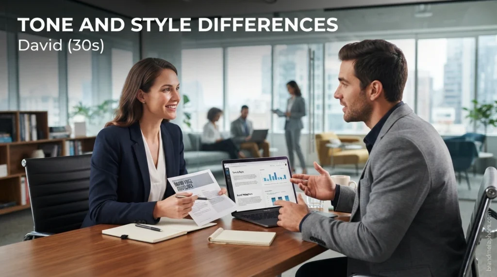 Tone and Style Differences