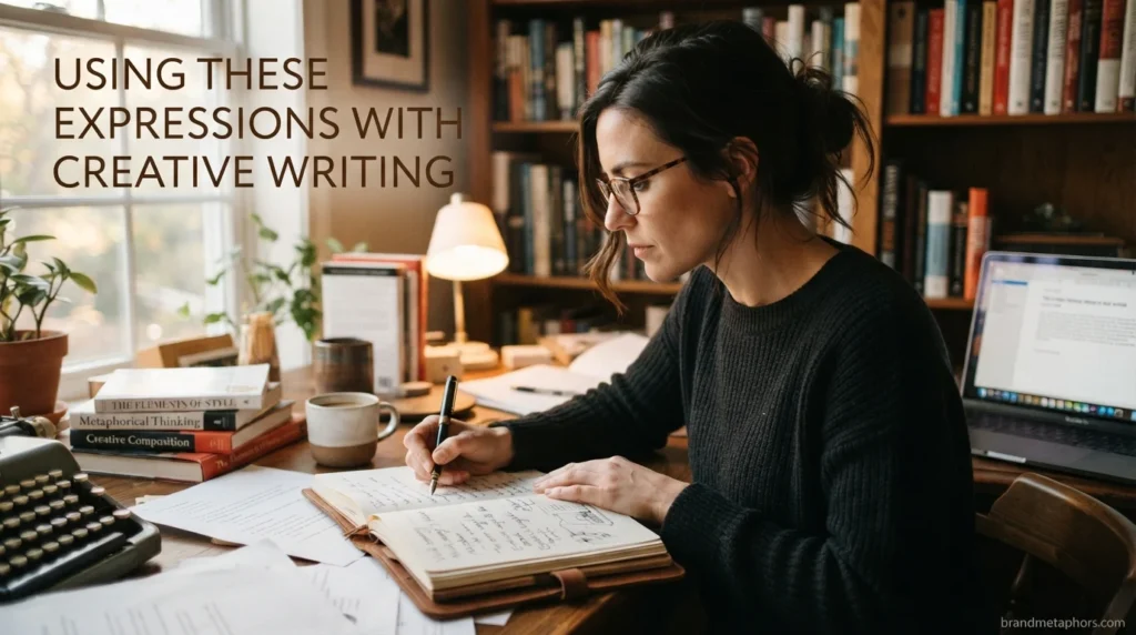 Using These Expressions with Creative Writing