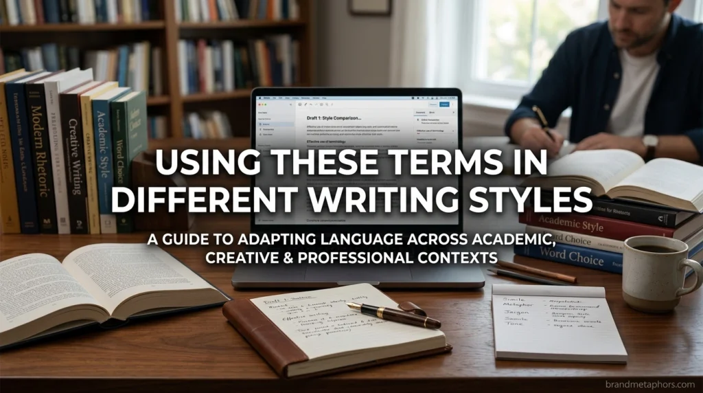 Using These Terms in Different Writing Styles
