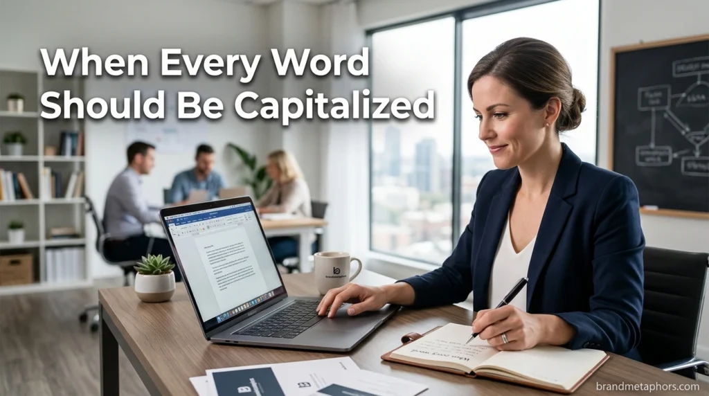 When Every Word Should Be Capitalized