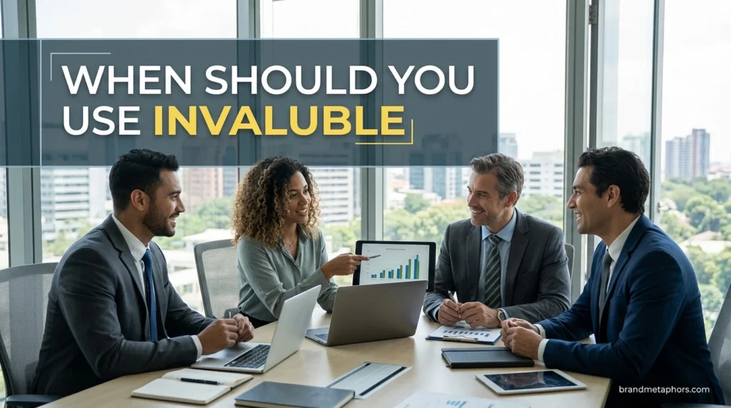 When Should You Use Invaluable