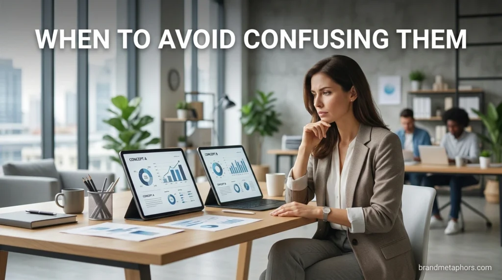 When to Avoid Confusing Them