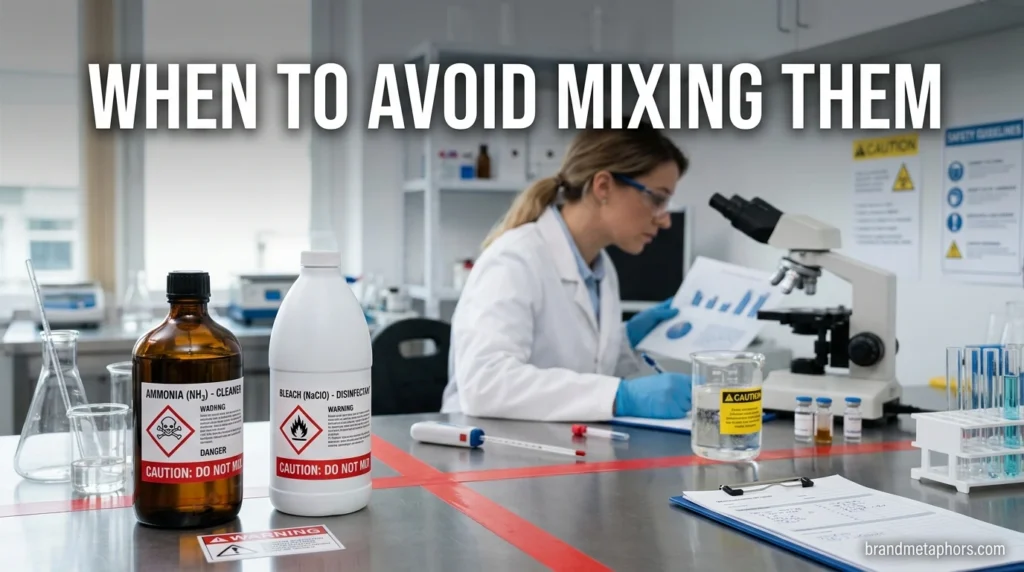 When to Avoid Mixing Them