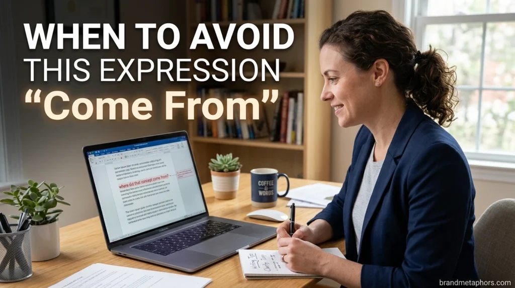 When to Avoid This Expression