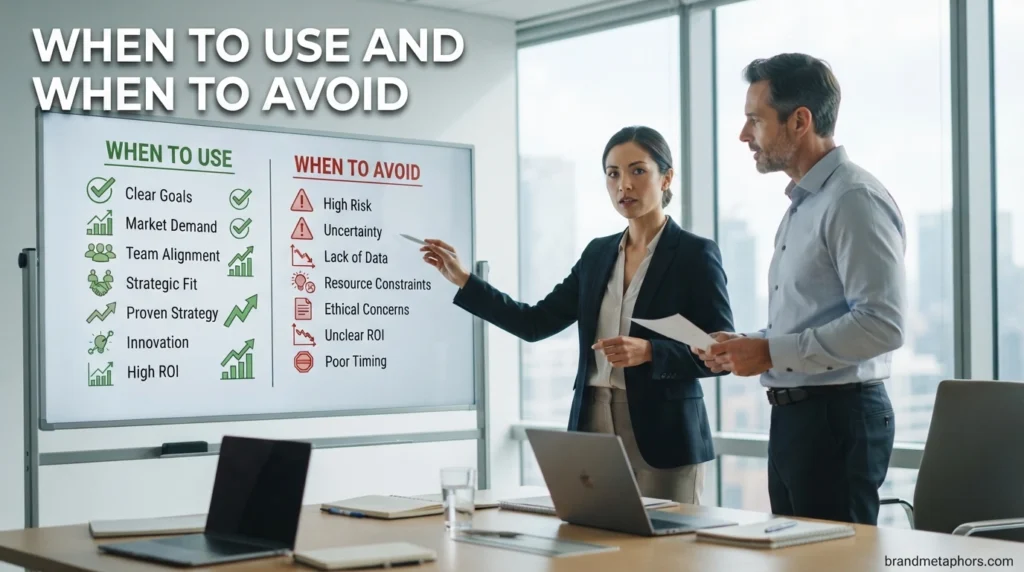 When to Use and When to Avoid