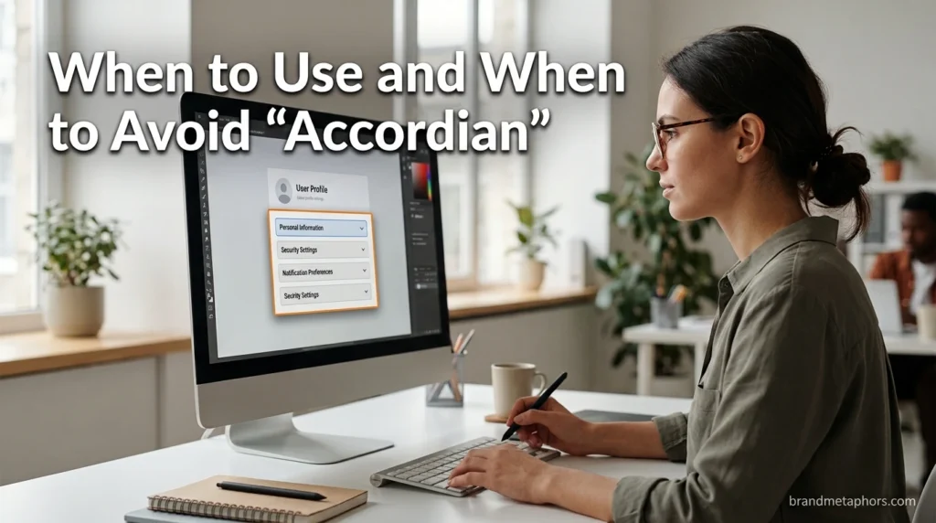 When to Use and When to Avoid “Accordian”