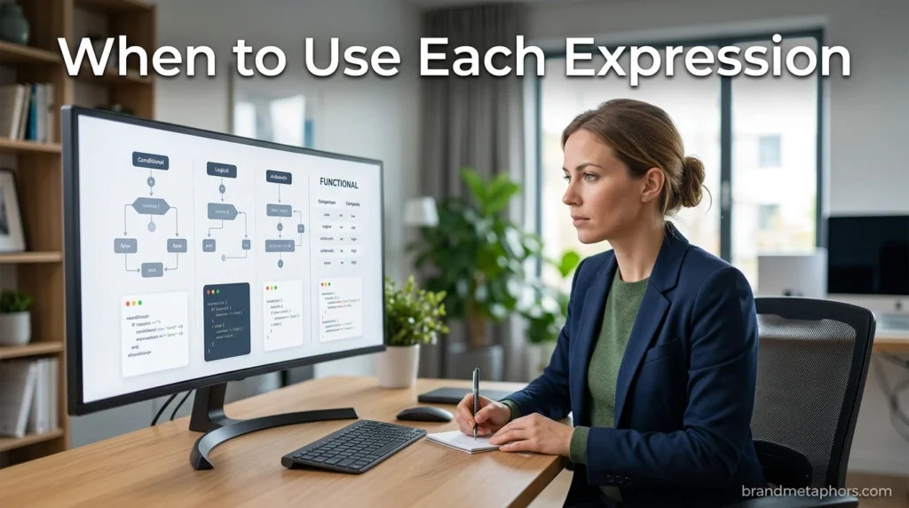 When to Use Each Expression