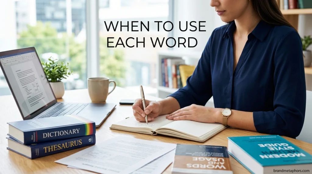 When to Use Each Word