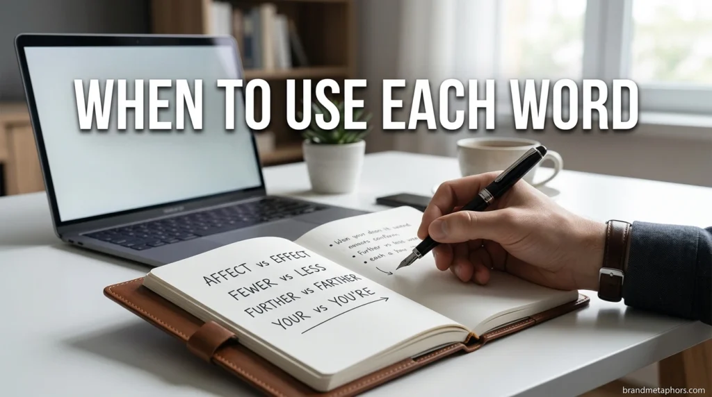 When to Use Each Word