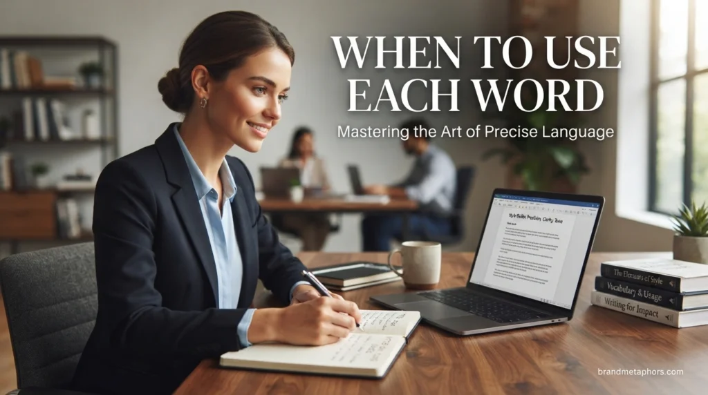 When to Use Each Word