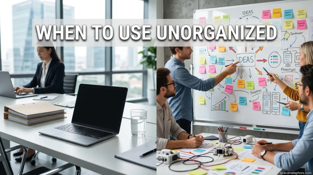 When to Use Unorganized