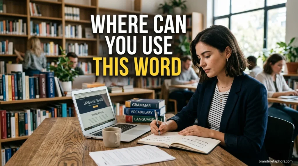 Where Can You Use This Word