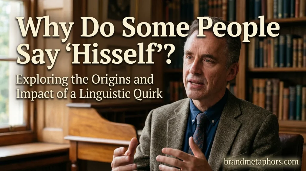Why Do Some People Say "Hisself