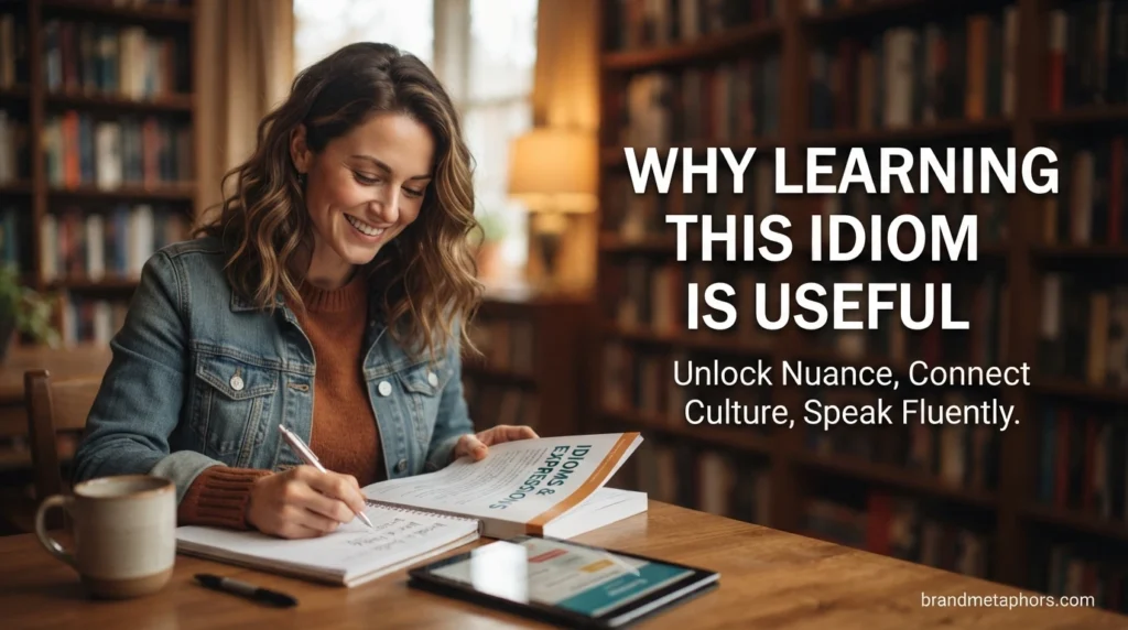 Why Learning This Idiom Is Useful
