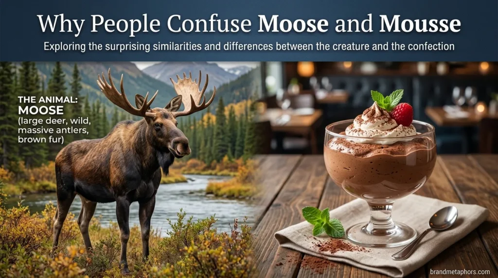 Why People Confuse Moose and Mousse
