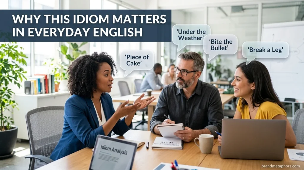 Why This Idiom Matters in Everyday English