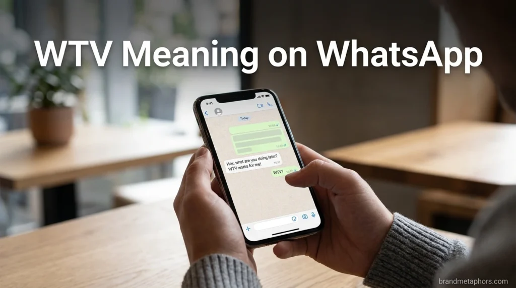 WTV Meaning on WhatsApp
